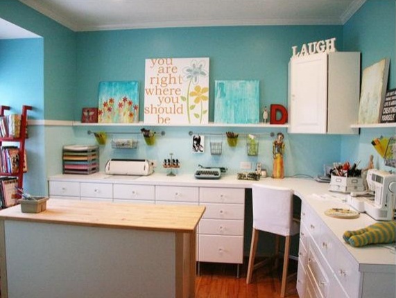 25 Craft Room น่ารัก ๆ สำหรับคนรักงานฝีมือ