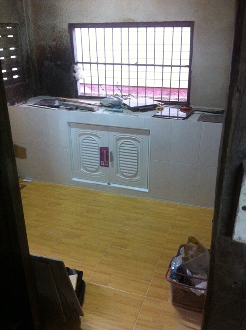 รีโนเวทห้องน้ำและห้องครัวแบบบ้าน ๆ เวอร์ชั่นงบน้อย