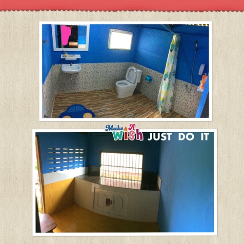 รีโนเวทห้องน้ำและห้องครัวแบบบ้าน ๆ เวอร์ชั่นงบน้อย
