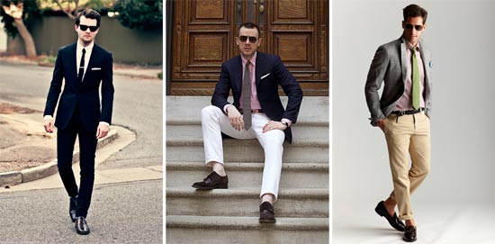 เทคนิคการจับคู่กางเกงขายาวกับรองเท้าให้ลงตัว