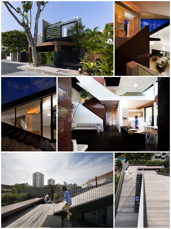 บ้านโมเดิร์นรีสอร์ท มีสวนแนวตั้ง พร้อมจุดชมวิวบนดาดฟ้า