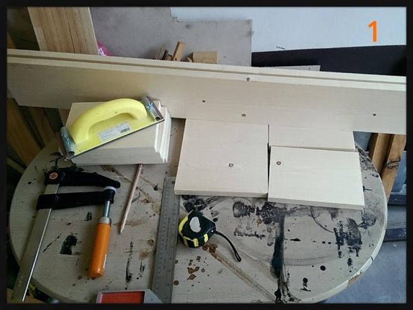 DIY ชั้นไม้สนเก็บของติดผนัง พร้อมตะกร้า ทำเองได้สบาย