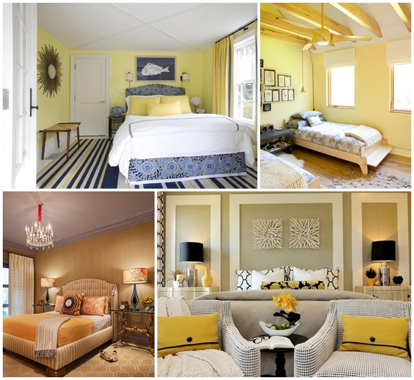 10 ทริคแต่งห้องนอนด้วยสีเหลือง
