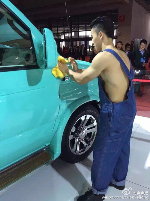 มอเตอร์โชว์จีน พริตตี้จีน 2015