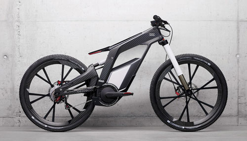 Audi E-Bike จักรยานคันนี้มีระบบกลไกที่ไม่ธรรมดา