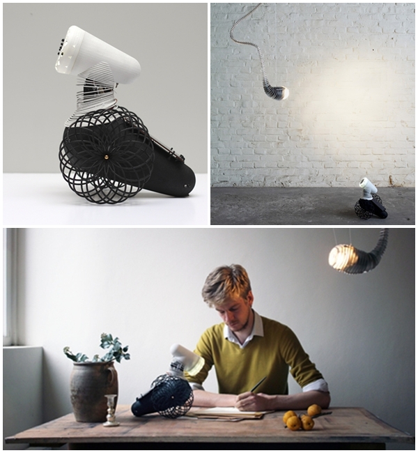 โคมไฟอัจฉริยะ มีเซ็นเซอร์ในตัว เคลื่อนไหวเองได้ 