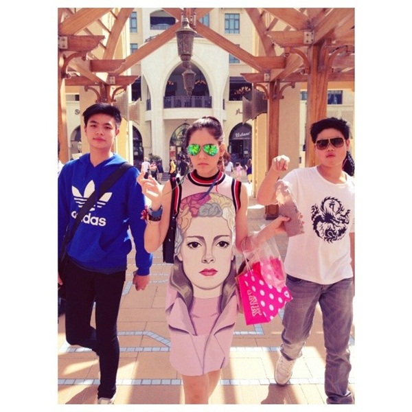 ชมพู่ อารยา เที่ยวดูไบ