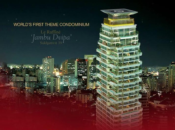 le raffine  คอนโดหรูเริดในไทย มีสระว่ายน้ำส่วนตัวทุกห้อง