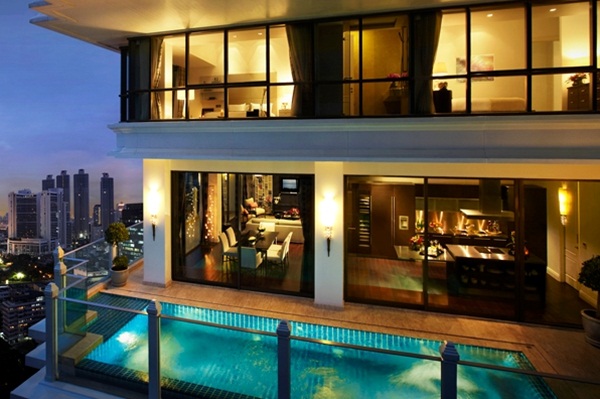 le raffine  คอนโดหรูเริดในไทย มีสระว่ายน้ำส่วนตัวทุกห้อง