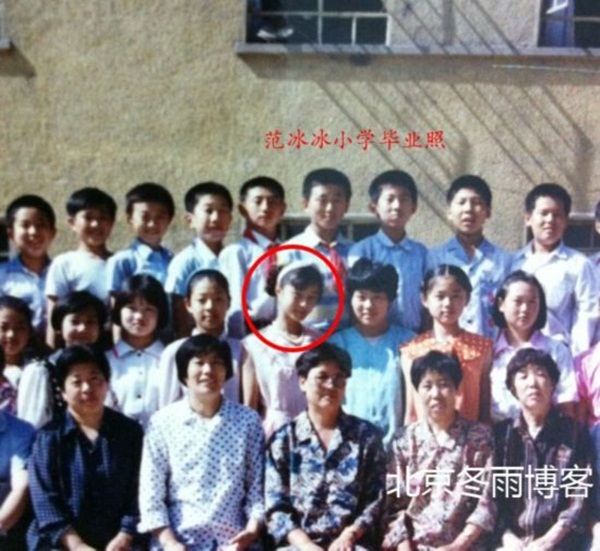 เปิดภาพ ฟ่านปิงปิง คนงามแดนมังกร สวยใสตั้งแต่วัยประถม