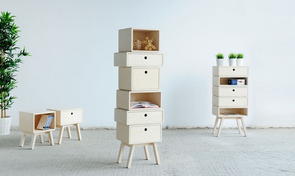 กล่องไม้แปลงร่าง เปลี่ยนเป็นเฟอร์นิเจอร์ได้หลายชนิด