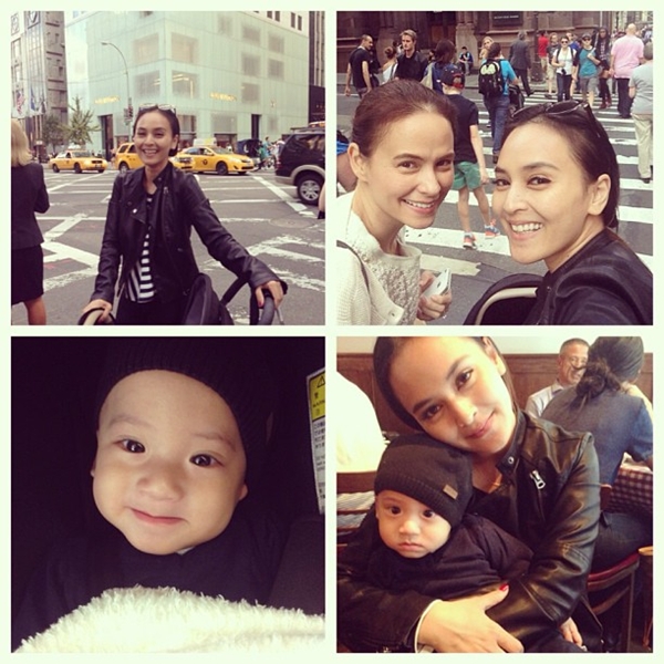 นานา ไรบีนา พาครอบครัวเที่ยวนิวยอร์ก พร้อมเพื่อนซี้ แอน อลิชา