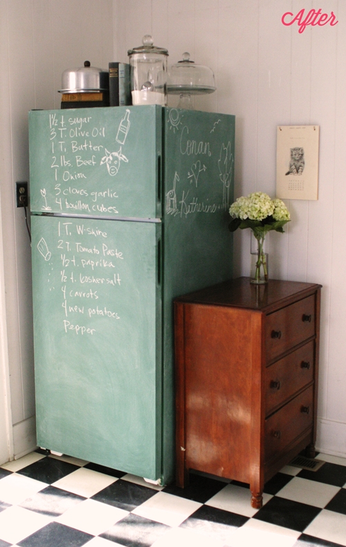 10 ไอเดีย DIY เปลี่ยนลุคใหม่ให้ตู้เย็น