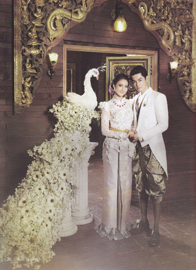 ชุดแต่งงานไทยแขนยาว ตัวช่วยของสาวต้นแขนใหญ่  