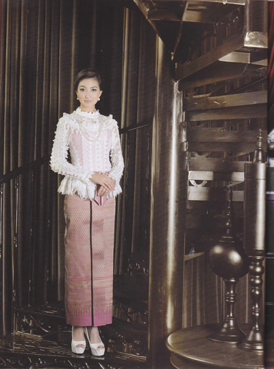 ชุดแต่งงานไทยแขนยาว ตัวช่วยของสาวต้นแขนใหญ่  