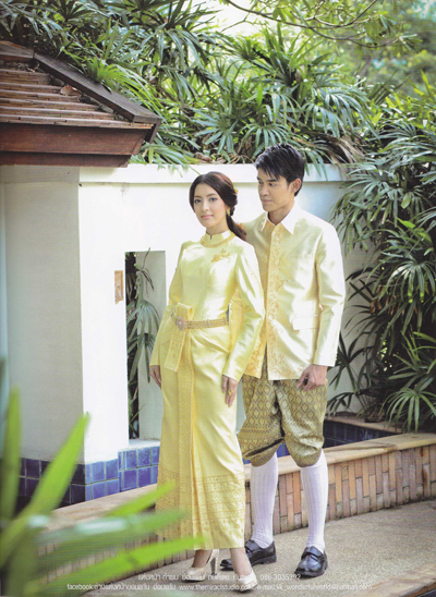 ชุดแต่งงานไทยแขนยาว ตัวช่วยของสาวต้นแขนใหญ่  