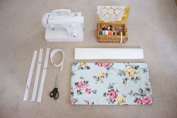 DIY ผ้าคลุมโซฟาลายสวย ด้วยตัวเอง 