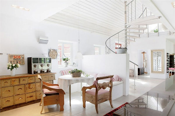  บ้านแนววินเทจ ผสานสไตล์ลอฟท์ 