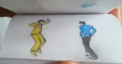 MV กังนัม สไตล์ เวอร์ชั่นฟลิปบุ๊ค