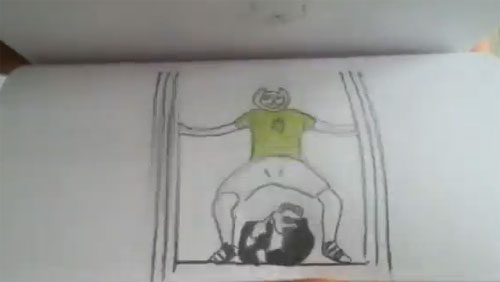 MV กังนัม สไตล์ เวอร์ชั่นฟลิปบุ๊ค