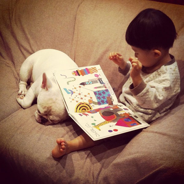 รูปภาพน่ารัก หนูน้อยญี่ปุ่น กับ เจ้าตูบ