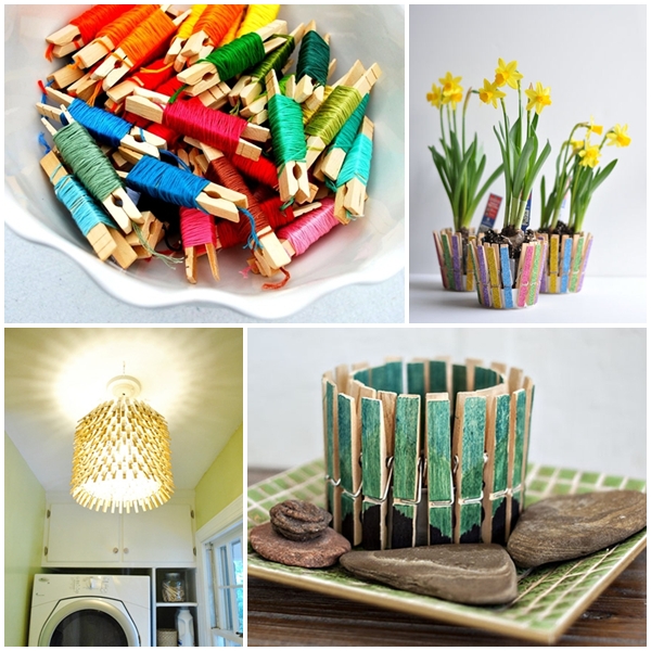  ไอเดีย DIY ไม้หนีบผ้า