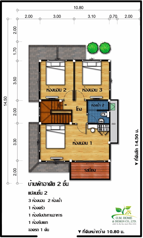 แบบบ้าน 2 ชั้น แบบบ้านสองชั้น 