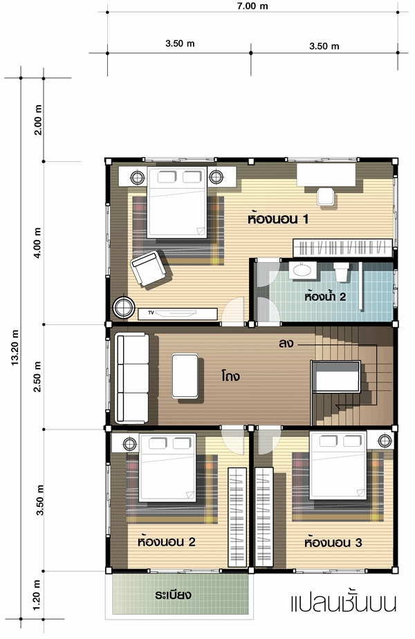 แบบบ้าน 2 ชั้น แบบบ้านสองชั้น 