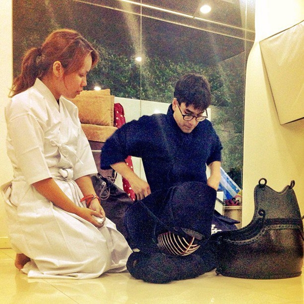 มาริโอ้ - ณเดชน์ ติวเข้มเคนโด้ ในละคร รอยฝันตะวันเดือด