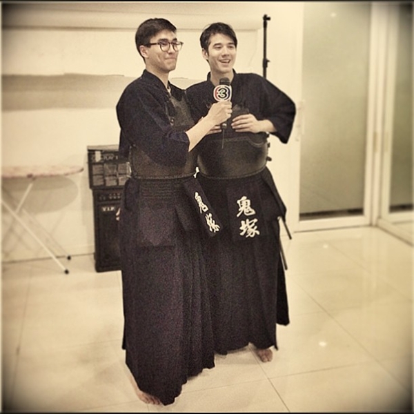 มาริโอ้ - ณเดชน์ ติวเข้มเคนโด้ ในละคร รอยฝันตะวันเดือด