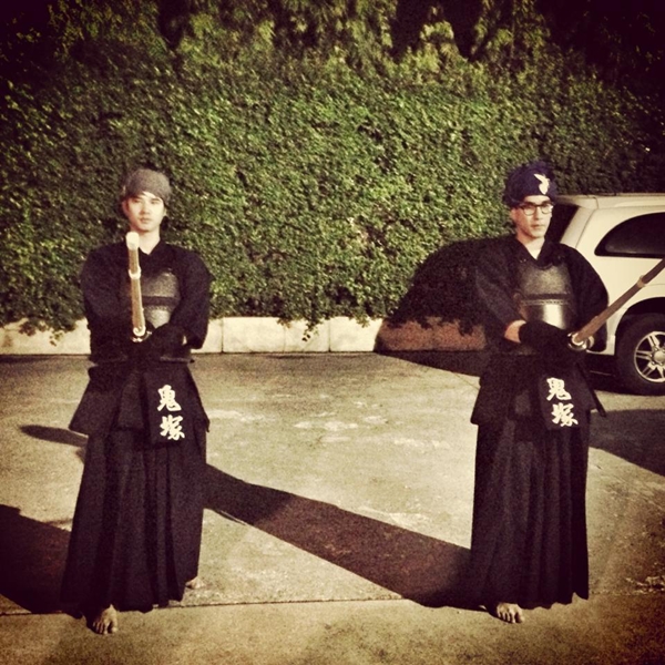 มาริโอ้ - ณเดชน์ ติวเข้มเคนโด้ ในละคร รอยฝันตะวันเดือด