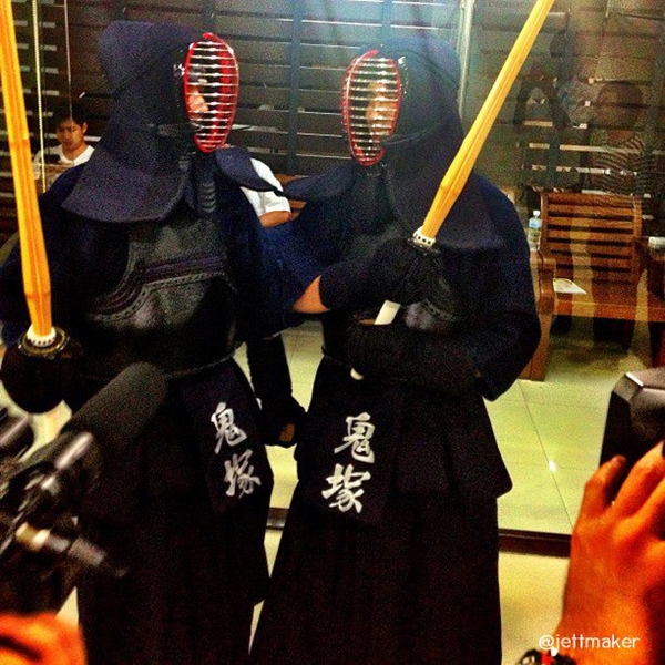 มาริโอ้ - ณเดชน์ ติวเข้มเคนโด้ ในละคร รอยฝันตะวันเดือด