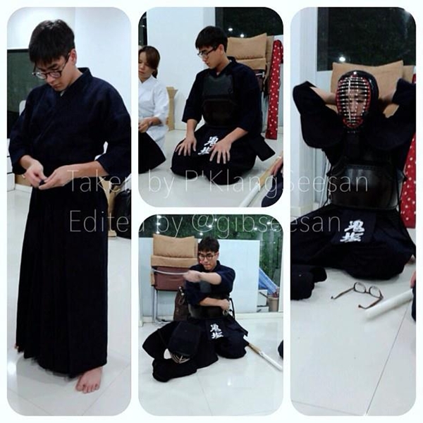 มาริโอ้ - ณเดชน์ ติวเข้มเคนโด้ ในละคร รอยฝันตะวันเดือด