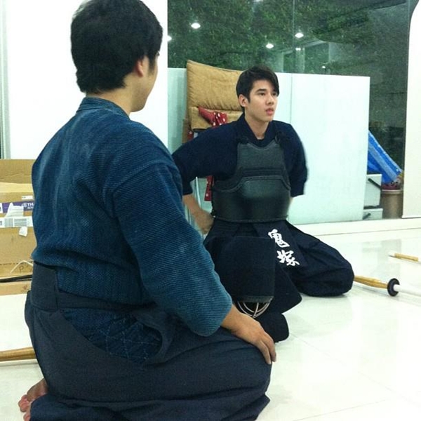 มาริโอ้ - ณเดชน์ ติวเข้มเคนโด้ ในละคร รอยฝันตะวันเดือด