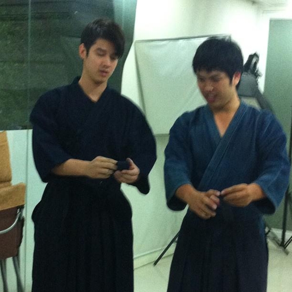 มาริโอ้ - ณเดชน์ ติวเข้มเคนโด้ ในละคร รอยฝันตะวันเดือด