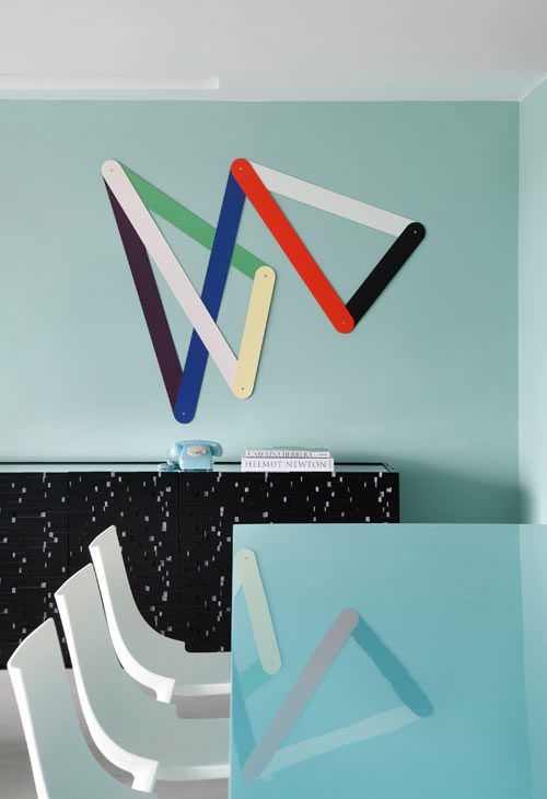 คอนโดสวยชิคสีฟ้า เปรี้ยวหวานลงตัว