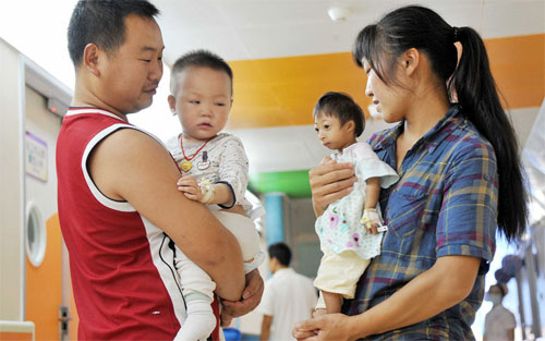 เด็กน้อยจีนตัวเล็กที่สุดในโลก 3 ขวบสูงแค่ 54 ซม.