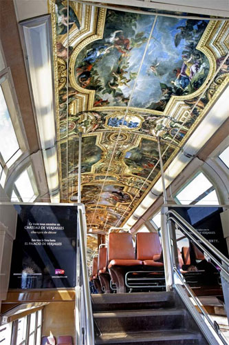หรู! ฝรั่งเศสแปลงโฉมรถไฟฟ้า เป็นพระราชวังแวร์ซายส์