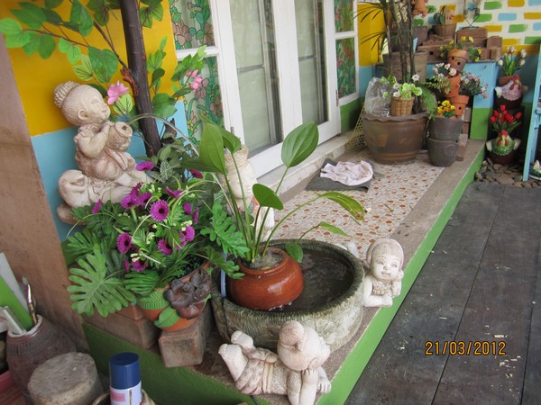 จัดสวน