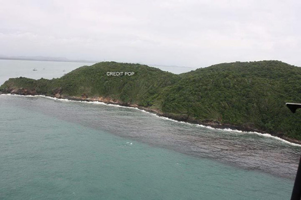 น้ำมันรั่วเกาะเสม็ด
