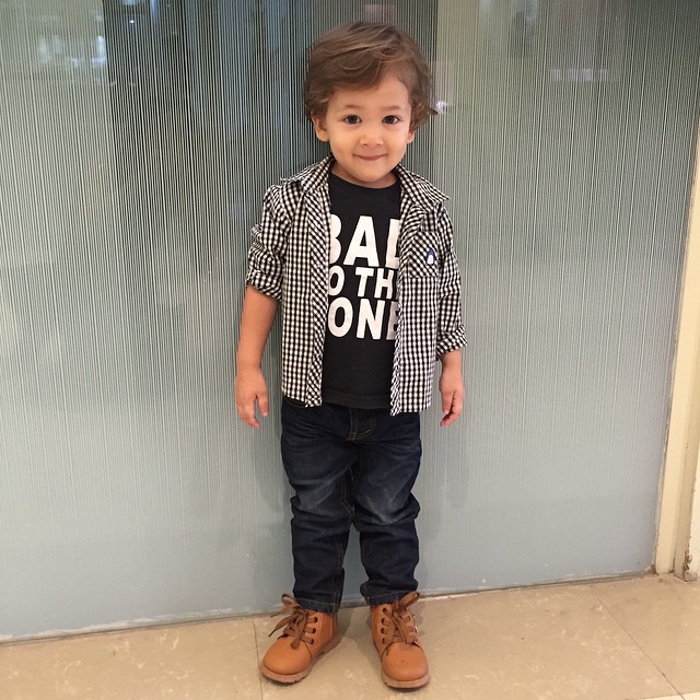  น้องเลล่า น้องเอเดน สองพี่น้องน่ารัก ลูกคุณแม่ ซินดี้ สิรินยา
