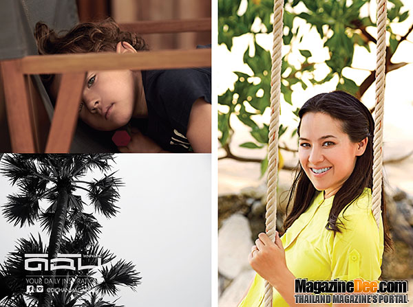 คุณพลอยไพลิน จูงมือลูกชาย ถ่ายแบบครอบครัวแสนอบอุ่น