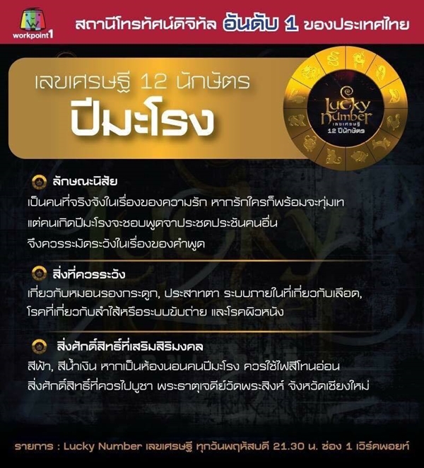 เฉลยความลับ 12 ปีนักษัตร กับ ริว จิตสัมผัส 