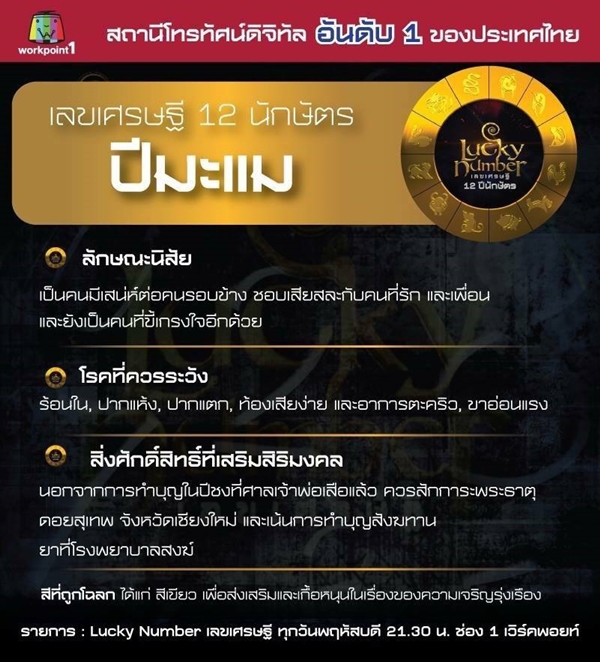 เฉลยความลับ 12 ปีนักษัตร กับ ริว จิตสัมผัส 