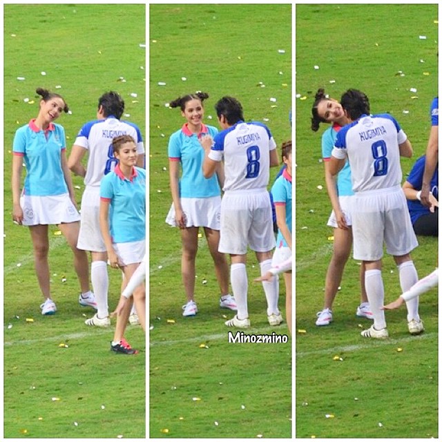 ณเดชน์ ญาญ่า โมเม้นท์น่ารักมุ้งมิ้ง ในงาน ความสนุกบุกโลก ช่อง 3 