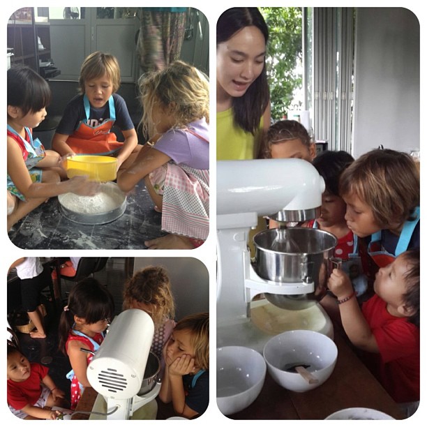 น้องแพรว ลูกสาวตุ๊ก ชนกวนันท์ ทำเค้กวันเกิดให้น้องชาย น่ารักสุด ๆ