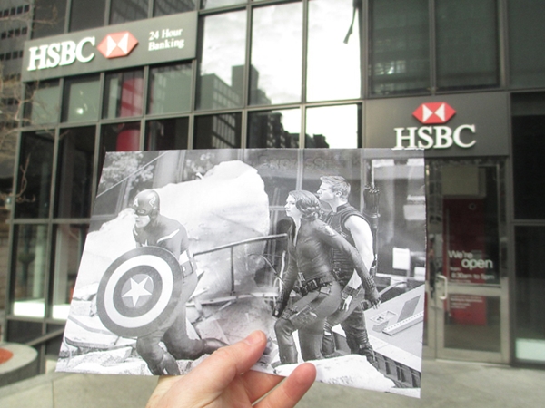 ช่างภาพจับฉากในหนังดังมาถ่ายคู่โลเคชั่นจริง