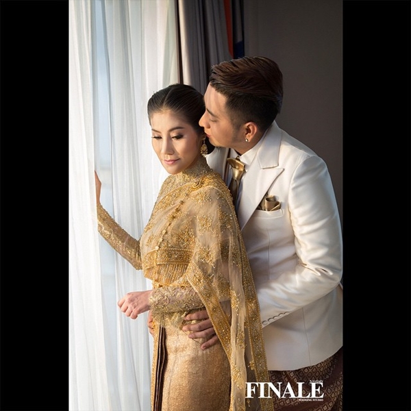 บอล เชิญยิ้ม แต่งงานแฟนสาว ยูริ สุกานดา ชุดเจ้าสาวสวยอลังมาก