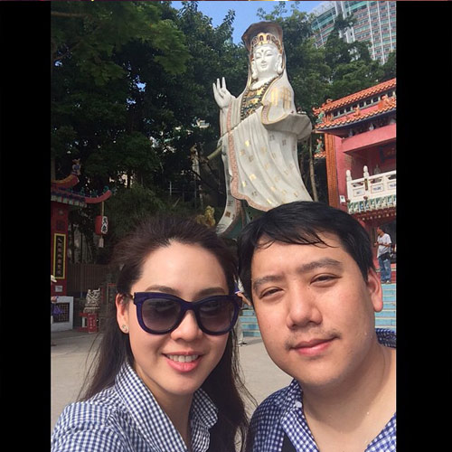 นุ้ย สุจิรา - ปอนด์ ชยพล เดินทางสู่ฮ่องกง ไหว้เจ้าแม่กวนอิมขอลูก