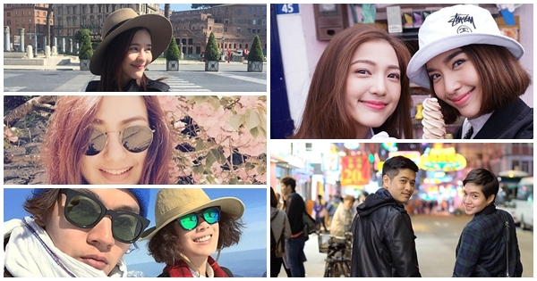 เก็บตกภาพดารา ลุยเที่ยวต่างประเทศช่วงหยุดสงกรานต์ ลั้ลลากันทุกคน